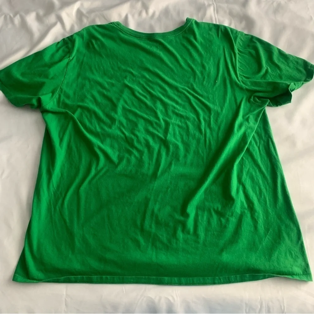 (2) Nike Oregon Ducks Basketball PE Athletic Cut Fit T Shirts XXL Green Boxy Fit